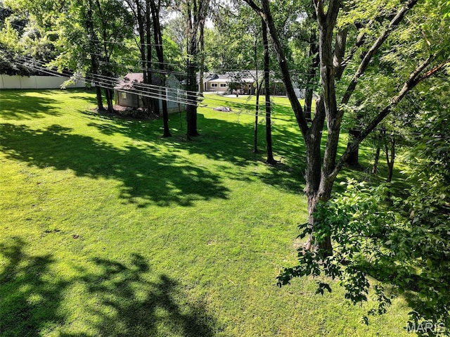 11365 Inverness Ln, Maryland Heights, MO 63043 - view of green lawn
