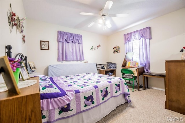 5707 Cedar Rdg, Poplar Bluff, MO 63901 - bedroom with carpet and ceiling fan