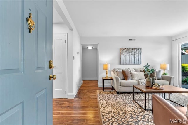 149 Jubilee Hill Dr Unit A, Wildwood, MO 63040 - living room with wood finished floors and baseboards