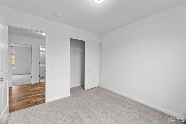 906 Gimli Ln, Wright City, MO 63390 - unfurnished bedroom with carpet and a closet