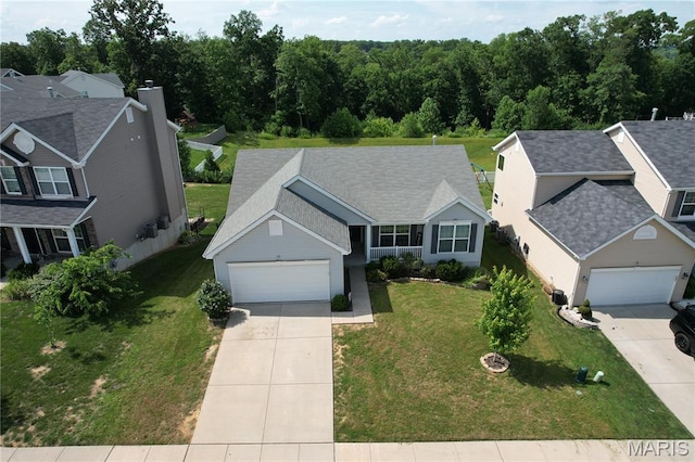 145 Champions Ln, Wentzville, MO 63385 - aerial view of residential area