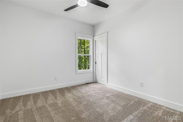10028 Debbie Pl, Bonne Terre, MO 63628 - empty room featuring carpet and ceiling fan