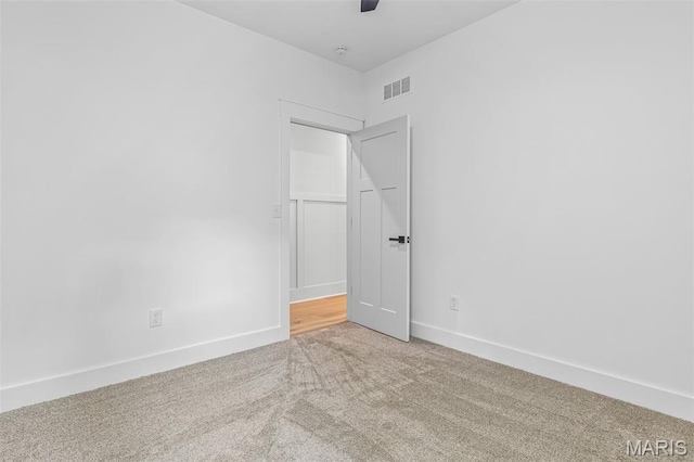 10028 Debbie Pl, Bonne Terre, MO 63628 - carpeted empty room featuring a ceiling fan and baseboards