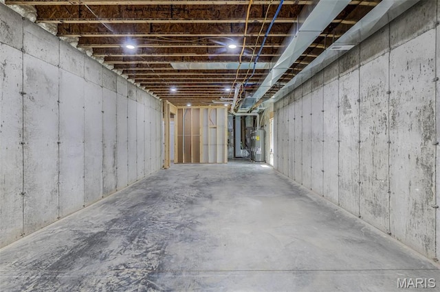 10028 Debbie Pl, Bonne Terre, MO 63628 - basement with water heater