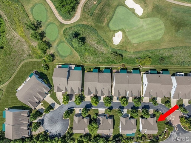 112 Wake Forest Pl, Ofallon, MO 63368 - aerial view of property and surrounding area featuring a golf course and nearby suburban area