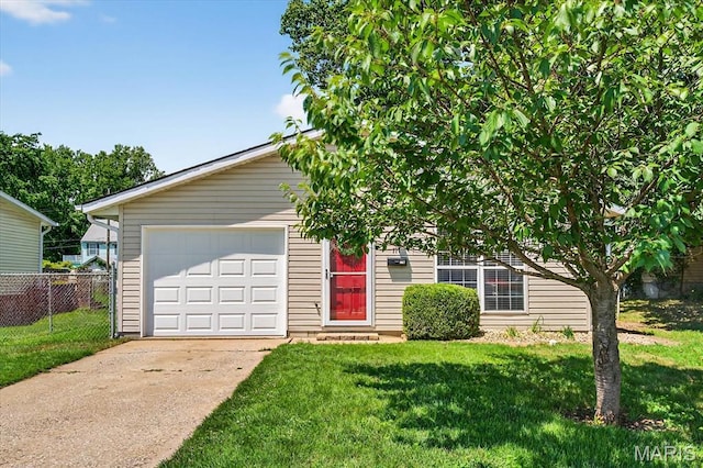 117 1st Ave, Edwardsville, IL 62025 - obstructed view of property with driveway