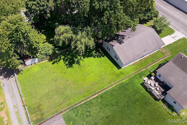 117 1st Ave, Edwardsville, IL 62025 - aerial view of property and surrounding area