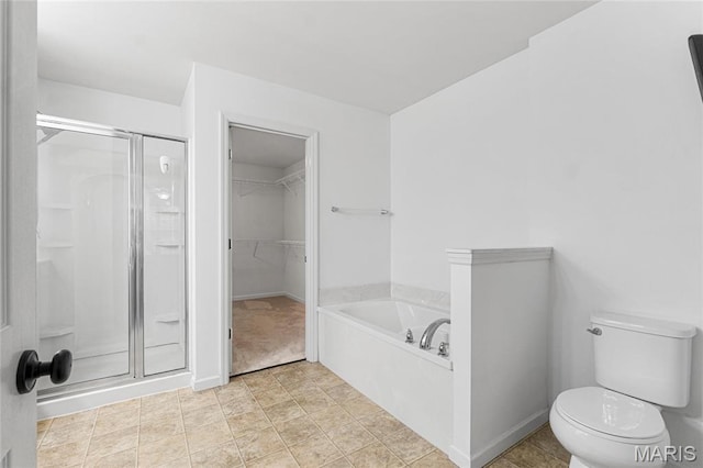 524 Pleasant Breeze Dr, Wentzville, MO 63385 - full bath with a shower stall, a bath, and a spacious closet