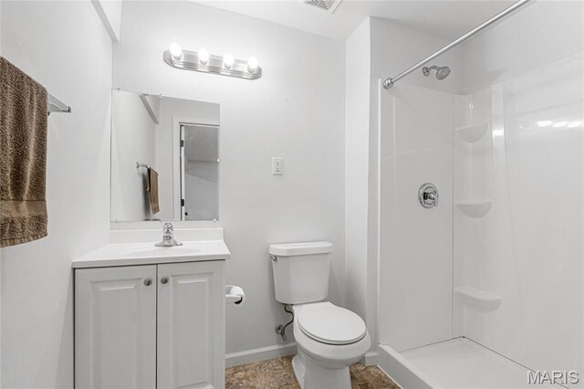 524 Pleasant Breeze Dr, Wentzville, MO 63385 - full bathroom with vanity and a shower