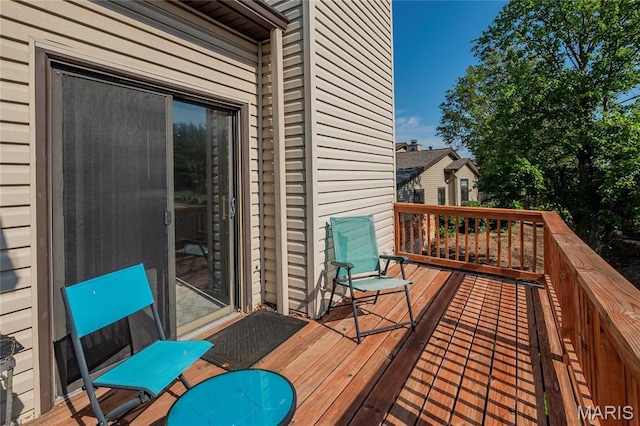1756 Pineberry Ct, Creve Coeur Township, MO 63146 - view of wooden deck