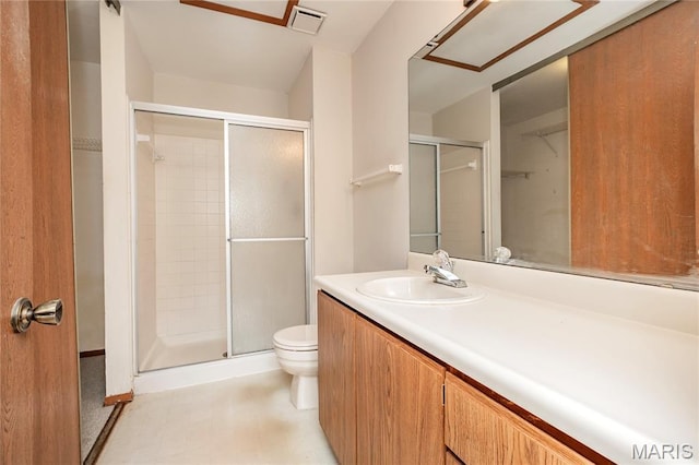 1756 Pineberry Ct, Creve Coeur Township, MO 63146 - bathroom with a stall shower and vanity
