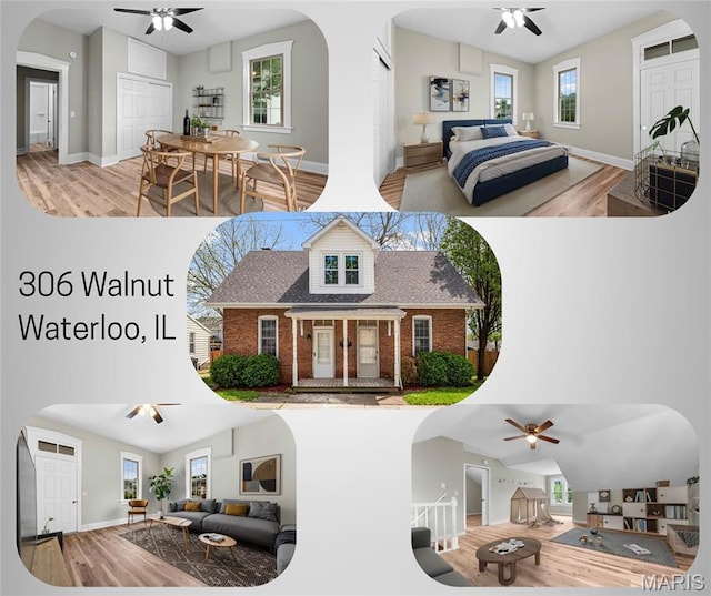 306 Walnut St, Waterloo, IL 62298 - view of marketing collateral with multiple images