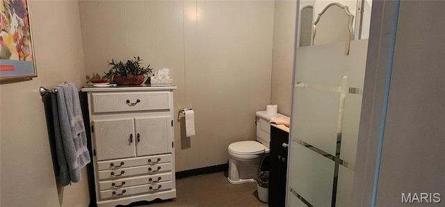 208 S Bast St, Jackson, MO 63755 - bathroom featuring toilet and vanity