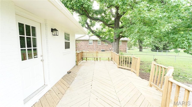 850 Cambridge Dr, Sikeston, MO 63801 - view of wooden deck