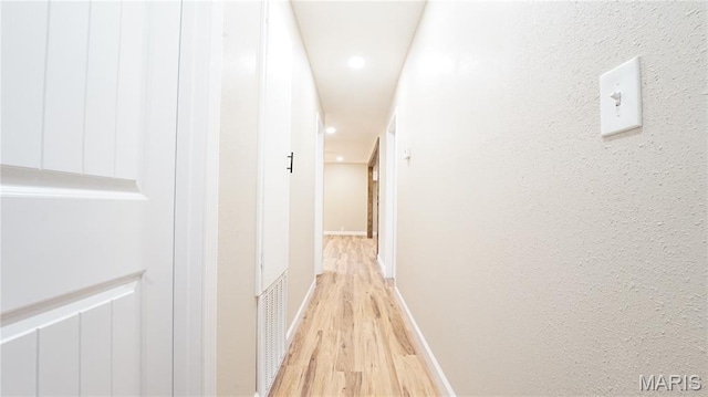 850 Cambridge Dr, Sikeston, MO 63801 - hall with light wood-style floors and recessed lighting