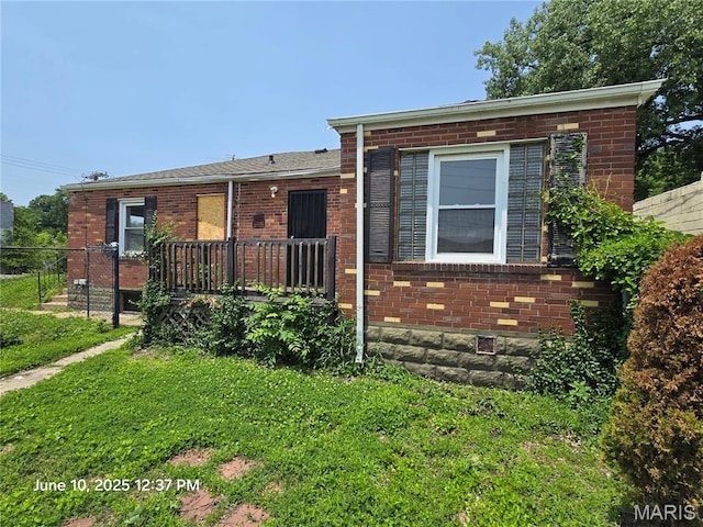 6203 Dardanella Ave, Normandy, MO 63121 - view of front of house with brick siding