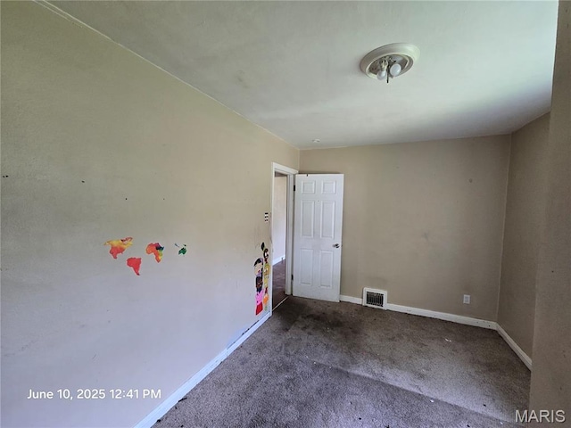 6203 Dardanella Ave, Normandy, MO 63121 - spare room with baseboards and carpet