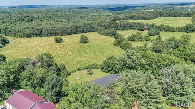 12575 State Route F, Rolla, MO 65401 - aerial view of a heavily wooded area