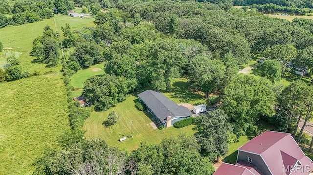 12575 State Route F, Rolla, MO 65401 - aerial view of property's location with a heavily wooded area