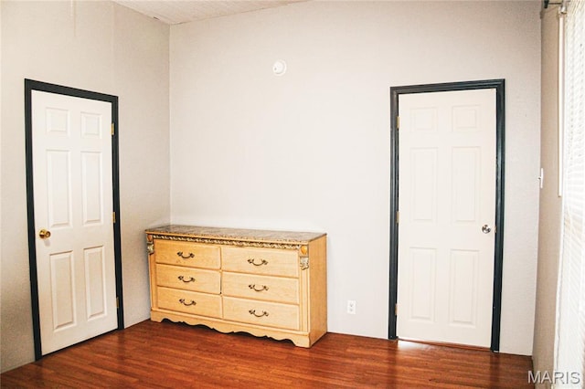 908 Birch St, Leadwood, MO 63653 - bedroom with dark wood finished floors