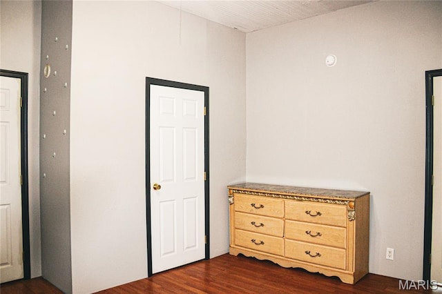908 Birch St, Leadwood, MO 63653 - bedroom with dark wood-style flooring