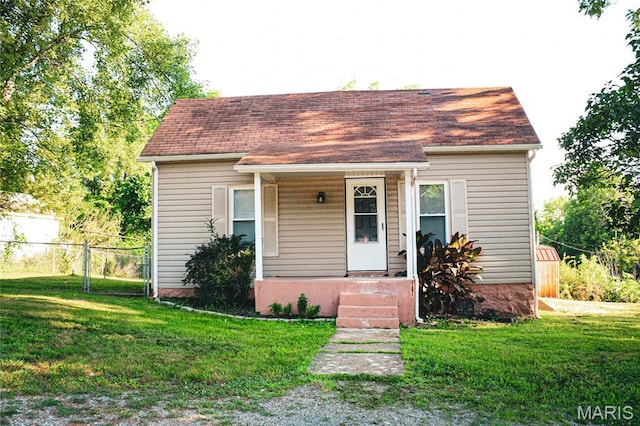 908 Birch St, Leadwood, MO 63653 - view of front of house featuring a porch and roof with shingles