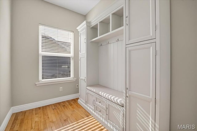 612 Thornridge Dr, Ofallon, MO 63368 - mudroom with baseboards and light wood-style floors