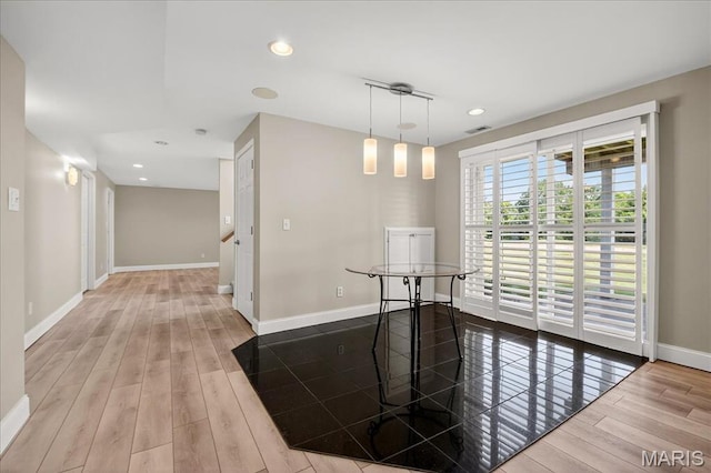 612 Thornridge Dr, Ofallon, MO 63368 - dining room with wood finished floors and recessed lighting