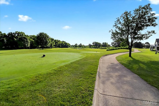 612 Thornridge Dr, Ofallon, MO 63368 - view of property's community with view of golf course and a lawn