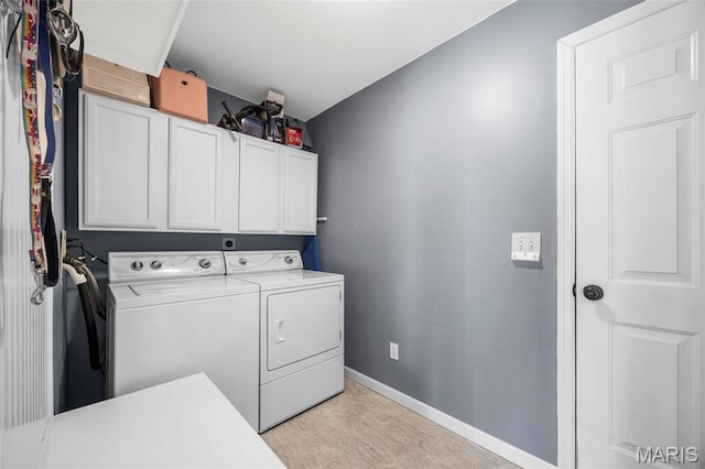 105 Royallmanor Ln, Ofallon, MO 63368 - washroom with independent washer and dryer and cabinet space