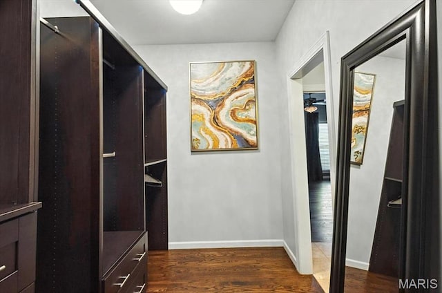 512 Overlook Terrace Ct, Eureka, MO 63025 - spacious closet featuring dark wood-style flooring