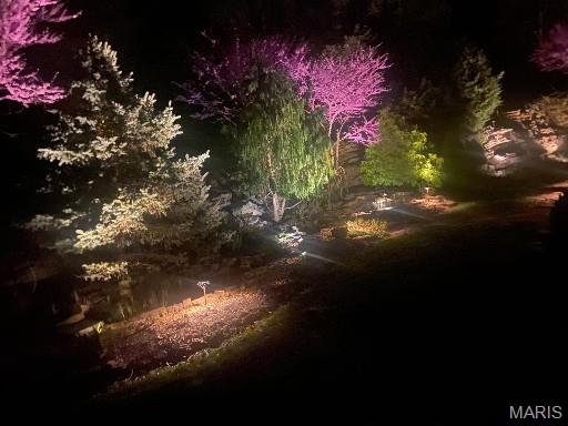 512 Overlook Terrace Ct, Eureka, MO 63025 - view of nature at night