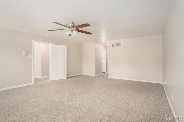 1016 Scenic Oaks Ct, Imperial, MO 63052 - unfurnished room with ceiling fan and light carpet