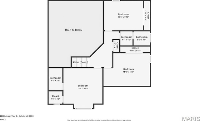 2260 Crimson View Dr, Wildwood, MO 63011 - view of property floor plan