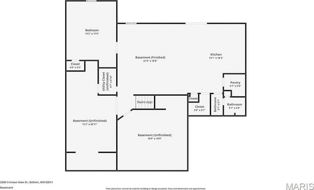 2260 Crimson View Dr, Wildwood, MO 63011 - view of property floor plan