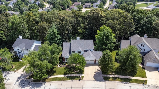 2260 Crimson View Dr, Wildwood, MO 63011 - aerial view of residential area