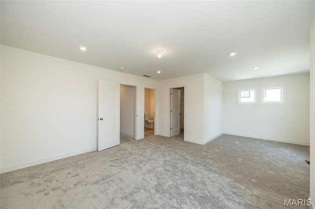 8971 Eager Rd, Richmond Heights, MO 63144 - below grade area with carpet and recessed lighting