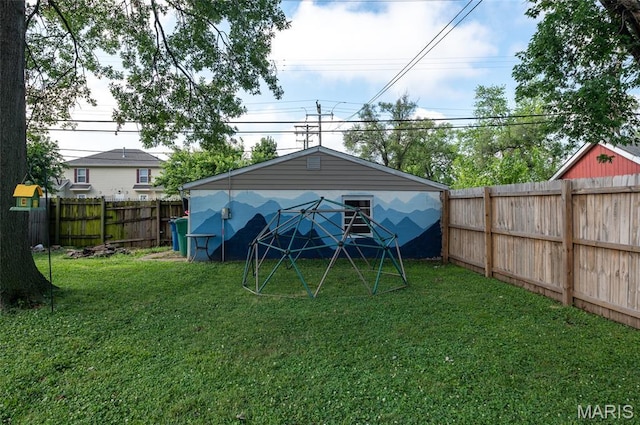 2648 E 27th St, Granite City, IL 62040 - view of fenced backyard