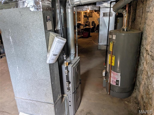 3744 Michigan Ave, Saint Louis, MO 63118 - utilities featuring water heater and heating unit