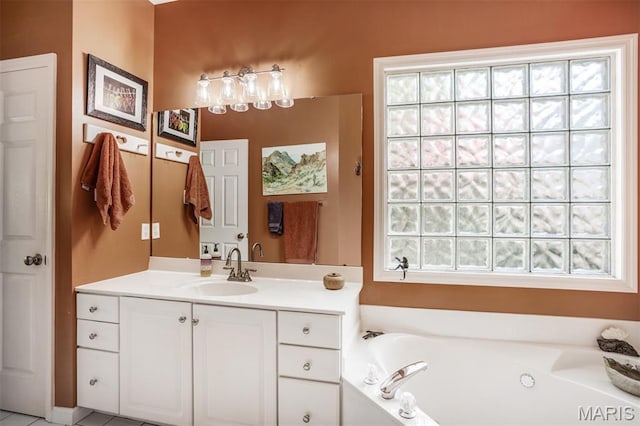 1168 Oak Knoll Manor Ct, Saint Louis, MO 63119 - full bathroom featuring a bath and vanity