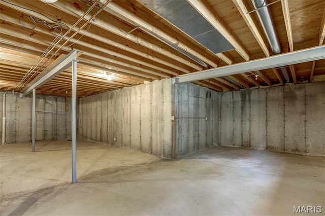 1168 Oak Knoll Manor Ct, Saint Louis, MO 63119 - view of unfinished below grade area