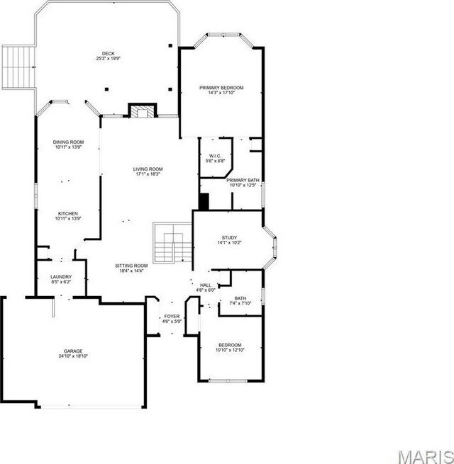 1168 Oak Knoll Manor Ct, Saint Louis, MO 63119 - view of floor plan / room layout