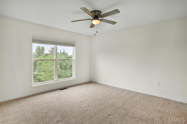 2904 Sierra View Ct, Imperial, MO 63052 - spare room with carpet floors and a ceiling fan