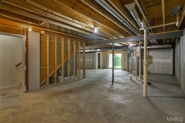 2904 Sierra View Ct, Imperial, MO 63052 - basement featuring water heater