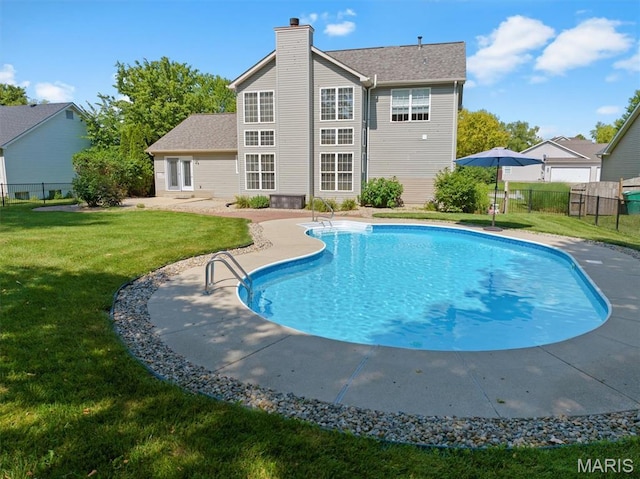 1211 Conrad Ln, Ofallon, IL 62269 - view of pool