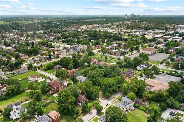 5829 Bartmer Ave, Saint Louis, MO 63112 - aerial overview of property's location