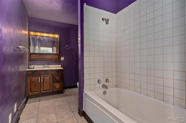 3513 Coronado Dr, Alton, IL 62002 - full bath featuring vanity and shower / bathtub combination