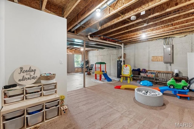 1412 Heritage Valley Dr, High Ridge, MO 63049 - game room featuring electric panel