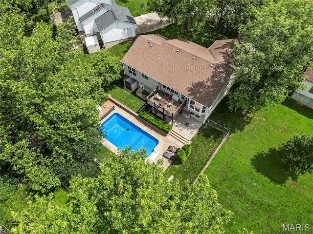 391 Carriage Trail Ct, Ofallon, MO 63368 - view of subject property featuring a pool