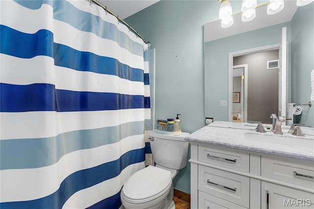 391 Carriage Trail Ct, Ofallon, MO 63368 - bathroom with vanity and a shower with shower curtain
